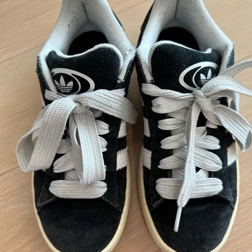 [BUNJANG] Adidas Campus Black Sneakers / 아디다스 캠퍼스 블랙 230센치