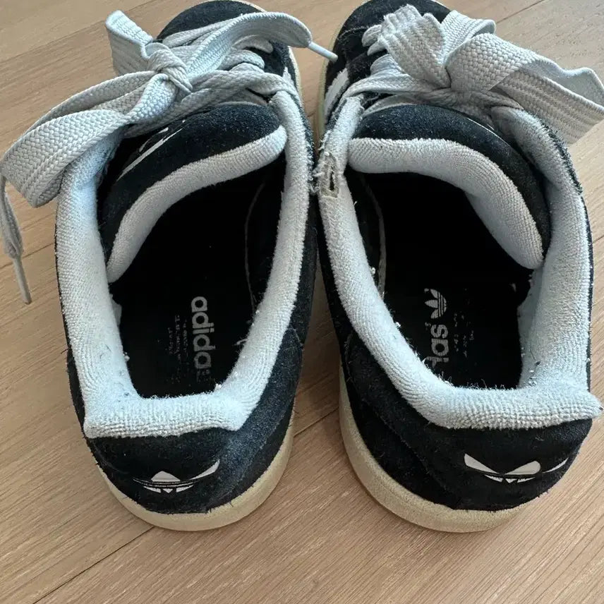 [BUNJANG] Adidas Campus Black Sneakers / 아디다스 캠퍼스 블랙 230센치
