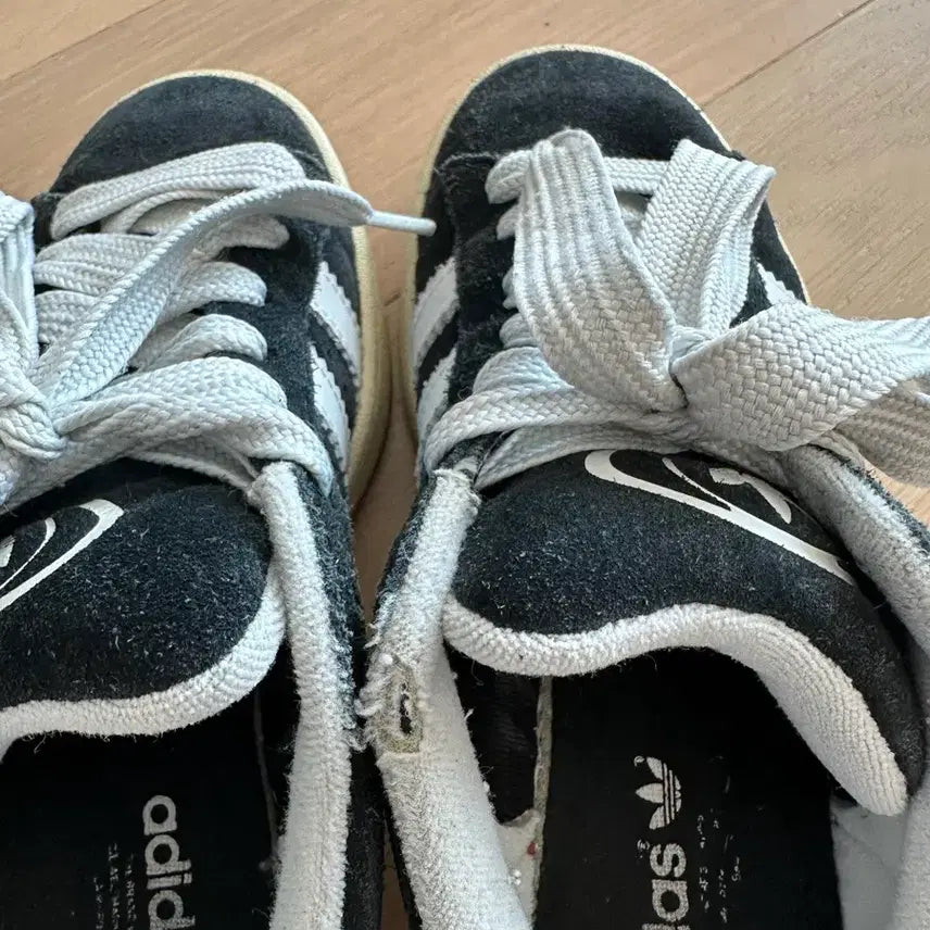 [BUNJANG] Adidas Campus Black Sneakers / 아디다스 캠퍼스 블랙 230센치