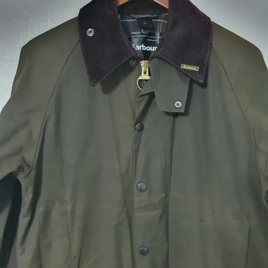 [BUNJANG] Barbour Beaufort Wax Jacket Olive 36 / 바버 Barbour 뷰포트  왁스 자켓 올리브 36