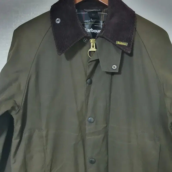 [BUNJANG] Barbour Beaufort Wax Jacket Olive 36 / 바버 Barbour 뷰포트  왁스 자켓 올리브 36