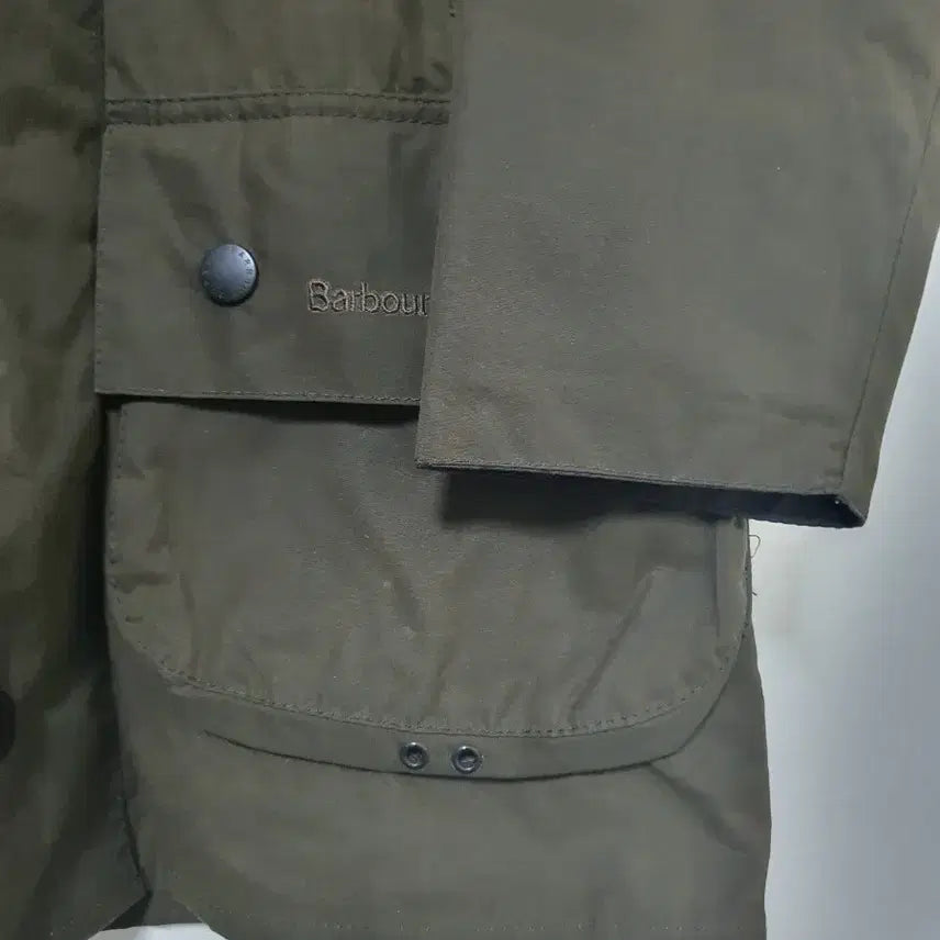 [BUNJANG] Barbour Beaufort Wax Jacket Olive 36 / 바버 Barbour 뷰포트  왁스 자켓 올리브 36