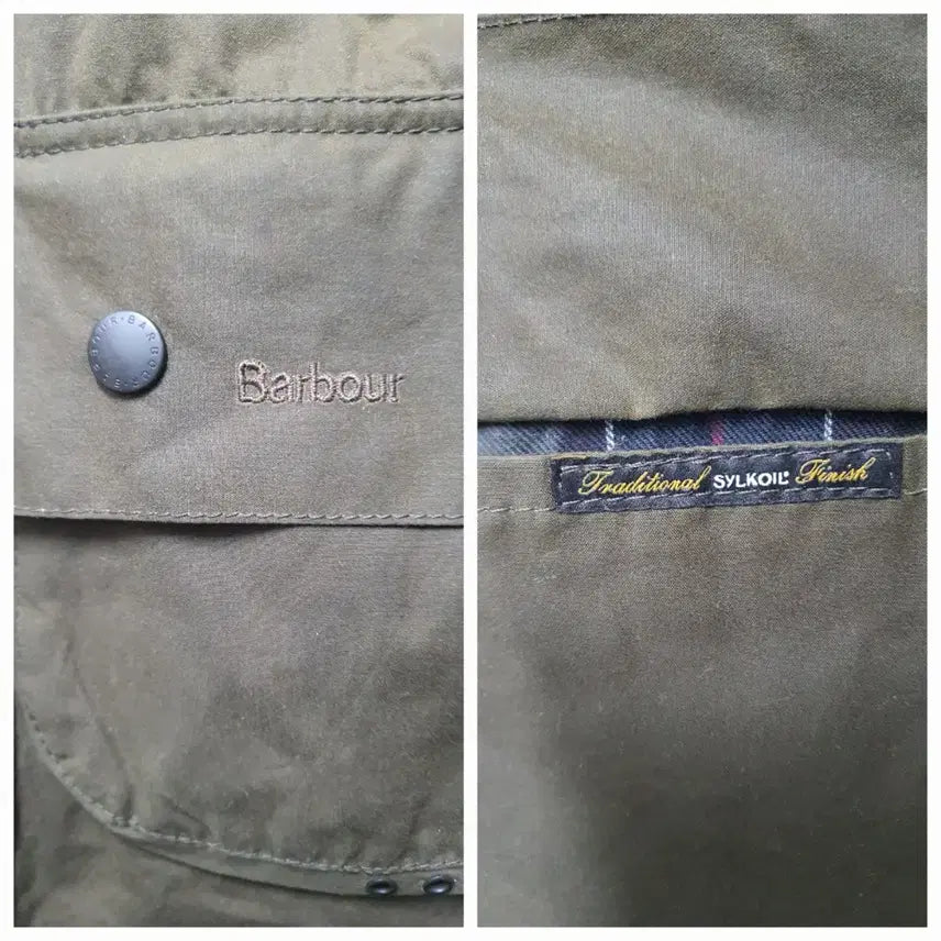 [BUNJANG] Barbour Beaufort Wax Jacket Olive 36 / 바버 Barbour 뷰포트  왁스 자켓 올리브 36