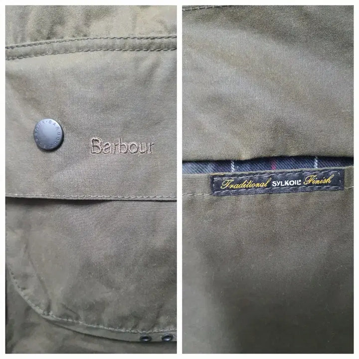 [BUNJANG] Barbour Beaufort Wax Jacket Olive 36 / 바버 Barbour 뷰포트  왁스 자켓 올리브 36
