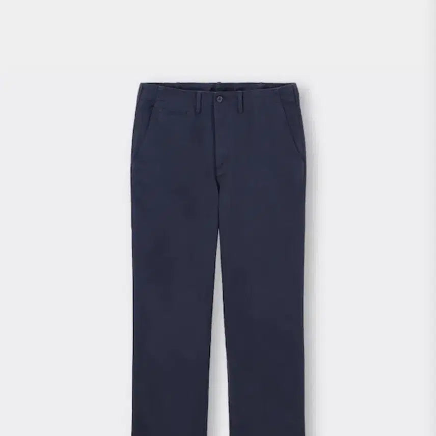 [BUNJANG] GU Cotton Pants Dark Navy (Size 73) / GU 면바지 새상품 (73)
