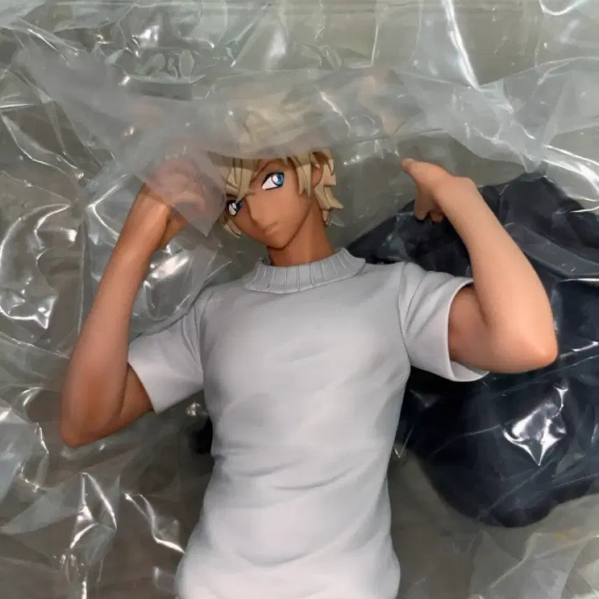 [BUNJANG] Detective Conan Amuro Tooru 1/8 Scale Figure / 명탐정 코난 아무로 토오루 피규어 1/8 한정판 꽃다발 포함
