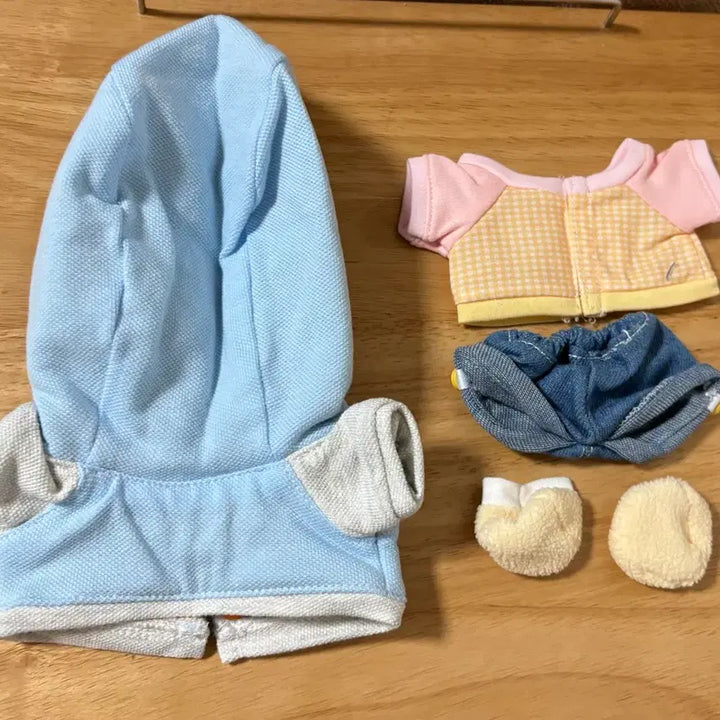 [BUNJANG] Dog Jacket Set for 20cm Doll / 솜인형 강아지 자켓 세트