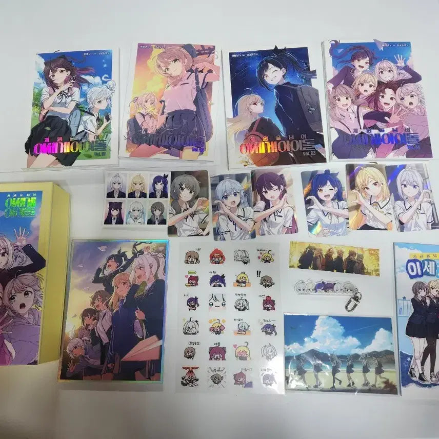 [BUNJANG] Isegye Idol Goods Bundle Set / 이세계아이돌 굿즈 세트
