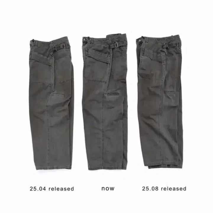 [SOLD OUT] [3] 폴리테루 파라팬츠 더티그레이