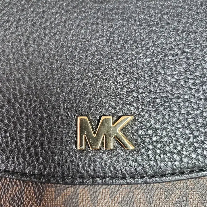 [BUNJANG] Michael Kors Black Brown Shoulder Bag / 마이클코어스 블랙 브라운 숄더백