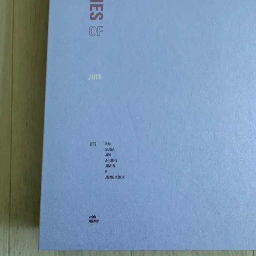[BUNJANG] BTS Memories 2018 + Jin Photocard / 방탄소년단 메모리즈 2018 + 진 포토카드
