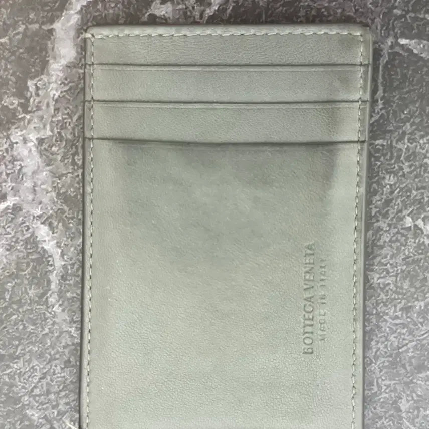 [BUNJANG] Bottega Veneta Card Wallet Gray / 보테가 베네타 카드지갑 그레이
