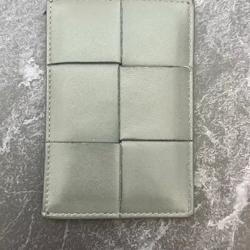 [BUNJANG] Bottega Veneta Card Wallet Gray / 보테가 베네타 카드지갑 그레이