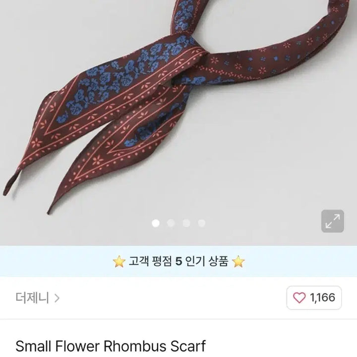 [SOLD OUT] 패턴스카프 (새상품)