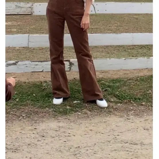 [BUNJANG] 스키니피그 Brown corduroy pants / 스키니피그 Brown corduroy pants