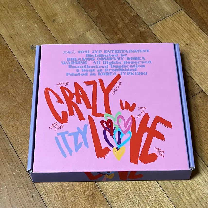 [SOLD OUT] 있지 ITZY Crazy In Love 앨범 유나버전 단체버전