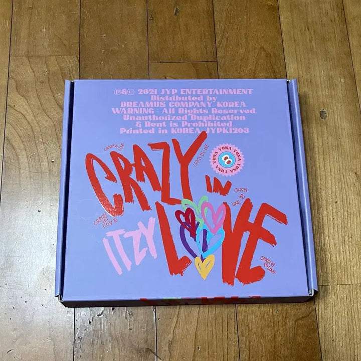 [SOLD OUT] 있지 ITZY Crazy In Love 앨범 유나버전 단체버전