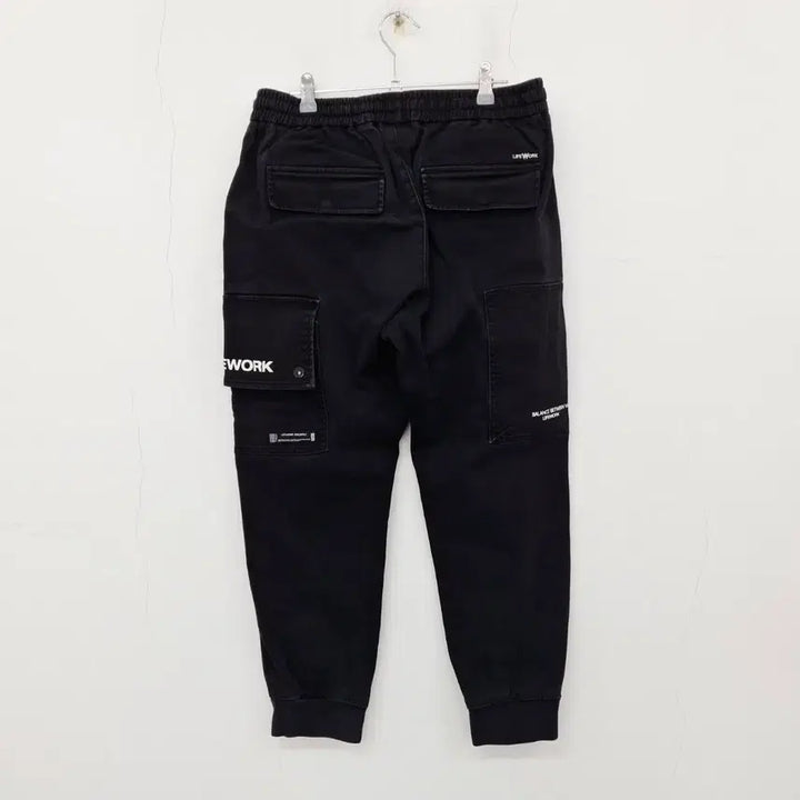 [SOLD OUT] 라이프워크 카고 조거 팬츠 블랙 공용 M 81