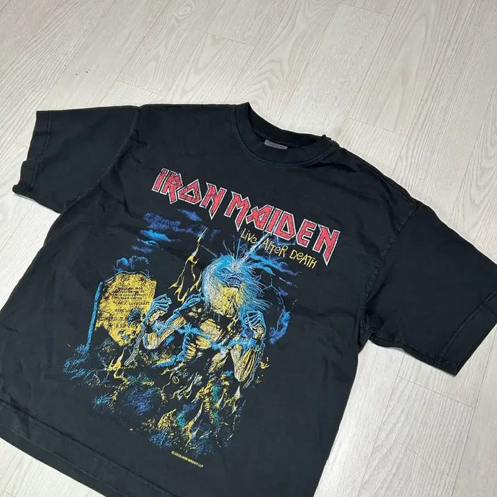 [BUNJANG] H&amp;M Iron Maiden Band Tee / [M] H&amp;M 아이언메이든 밴드티