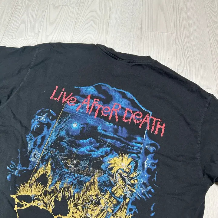 [BUNJANG] H&amp;M Iron Maiden Band Tee / [M] H&amp;M 아이언메이든 밴드티