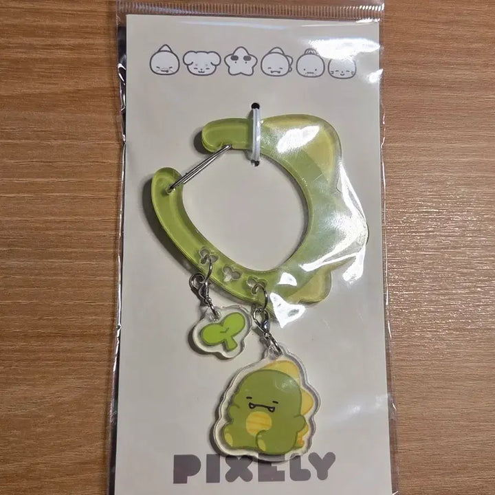 [SOLD OUT] 픽셀리 뜰팁 잠뜰 아크릴 카라비너 공룡