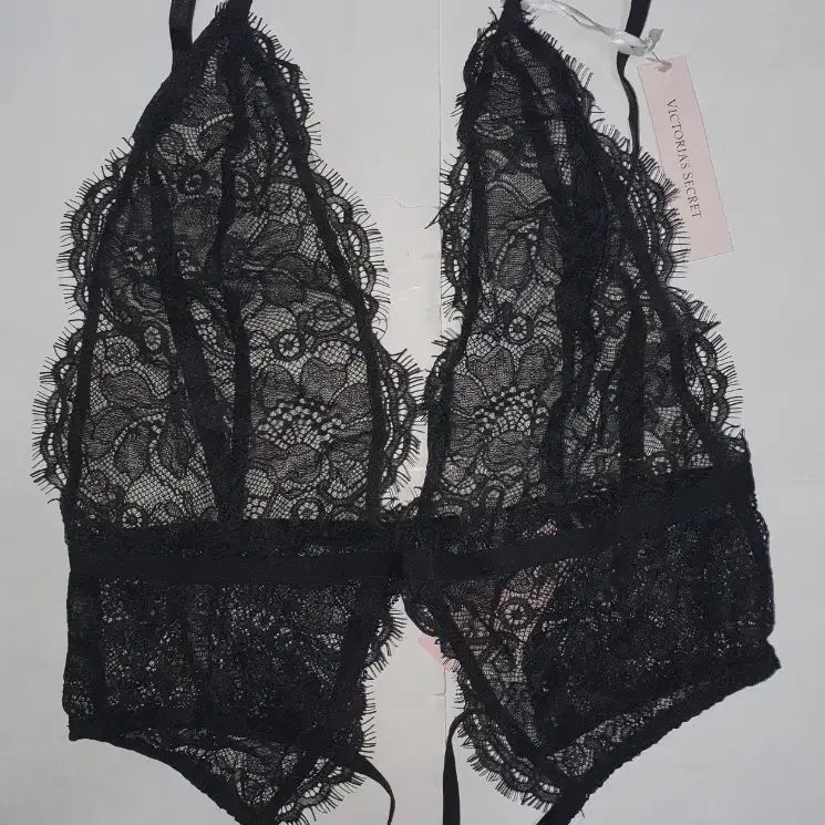 [SOLD OUT] 빅토리아 시크릿 레이스 레이서백 테디 S