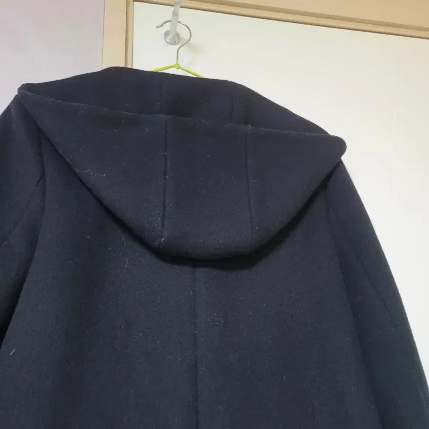 [BUNJANG] 96NY Hooded Coat Black / 나인식스뉴욕 후드 코트 블랙 색상이에요총장 64.가단 46