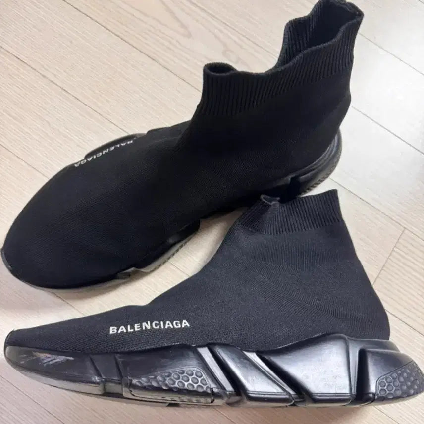 [BUNJANG] Balenciaga Speed Trainer Black EU44 Sneakers / 발렌시아가 스피드 트레이너 블랙 EU44 팝니다