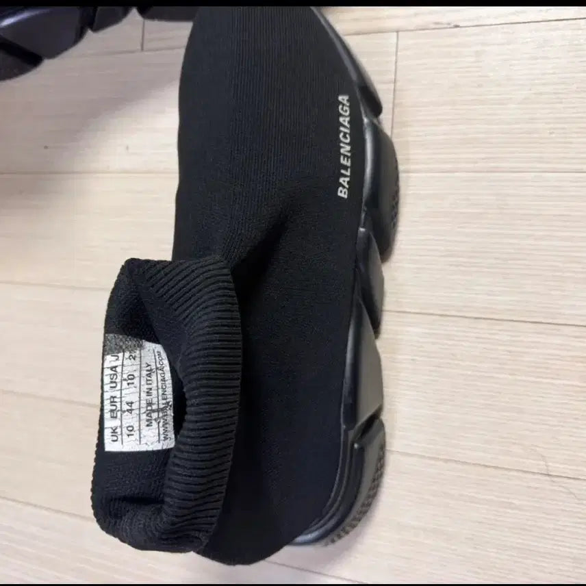 [BUNJANG] Balenciaga Speed Trainer Black EU44 Sneakers / 발렌시아가 스피드 트레이너 블랙 EU44 팝니다