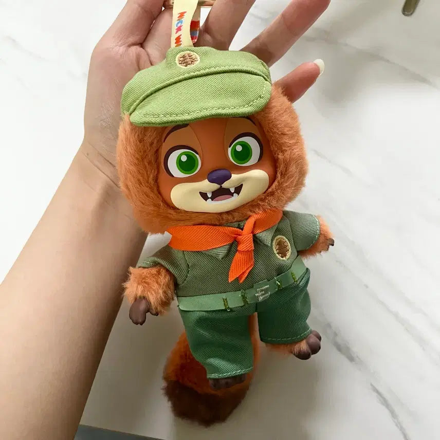 [BUNJANG] Zootopia Nick Wilde Plush Keychain (New) / 정품 닉 와일드 주토피아 인형 키링 (새상품)