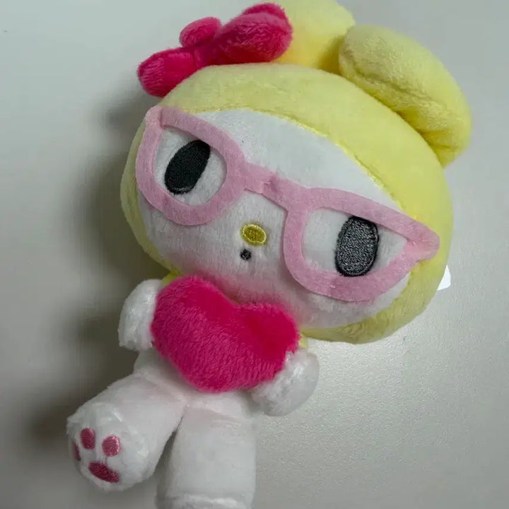 [BUNJANG] My Melody Girly Pop Mascot Glasses Ver. Plush / 마이멜로디 걸리팝 마스코트 안경마멜