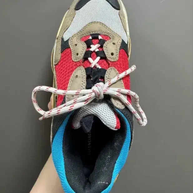 [BUNJANG] Balenciaga Triple S Multi Sneakers / 발렌시아가 트리플S 멀티 스니커즈 42(270)