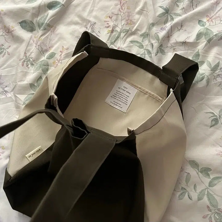 [BUNJANG] Oyo noi Bag Shoulder Bag Eco Bag Khaki / 새상품) 오요 noi bag 숄더백 에코백 카키
