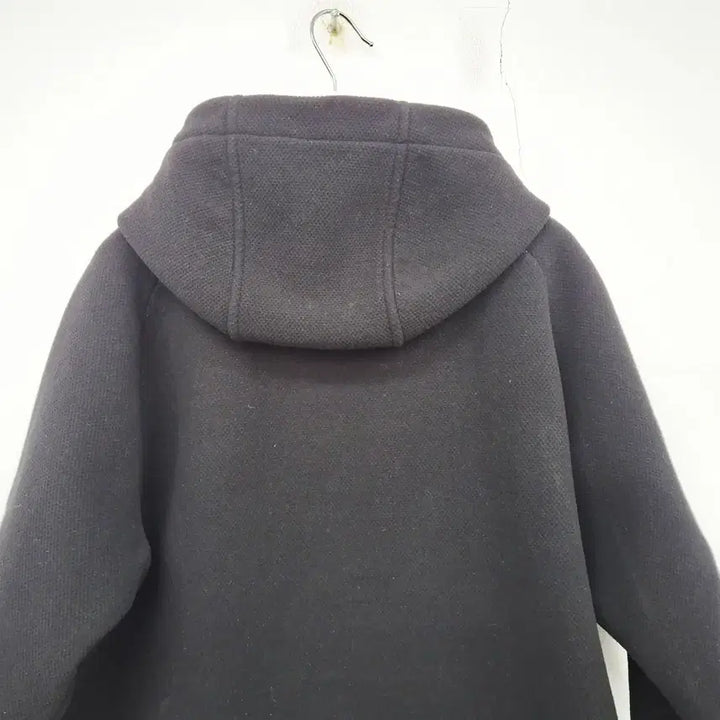 [BUNJANG] Spider Fleece Hooded Zip-Up Jacket (Black) / 스파이더 플리스 후드 집업 자켓 L 블랙