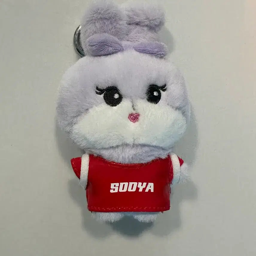 [BUNJANG] Blackpink Jisoo Jump Sooya Rabbit Keyring / 블랙핑크 지수 토끼 키링 뛰어 JUMP SOOYA