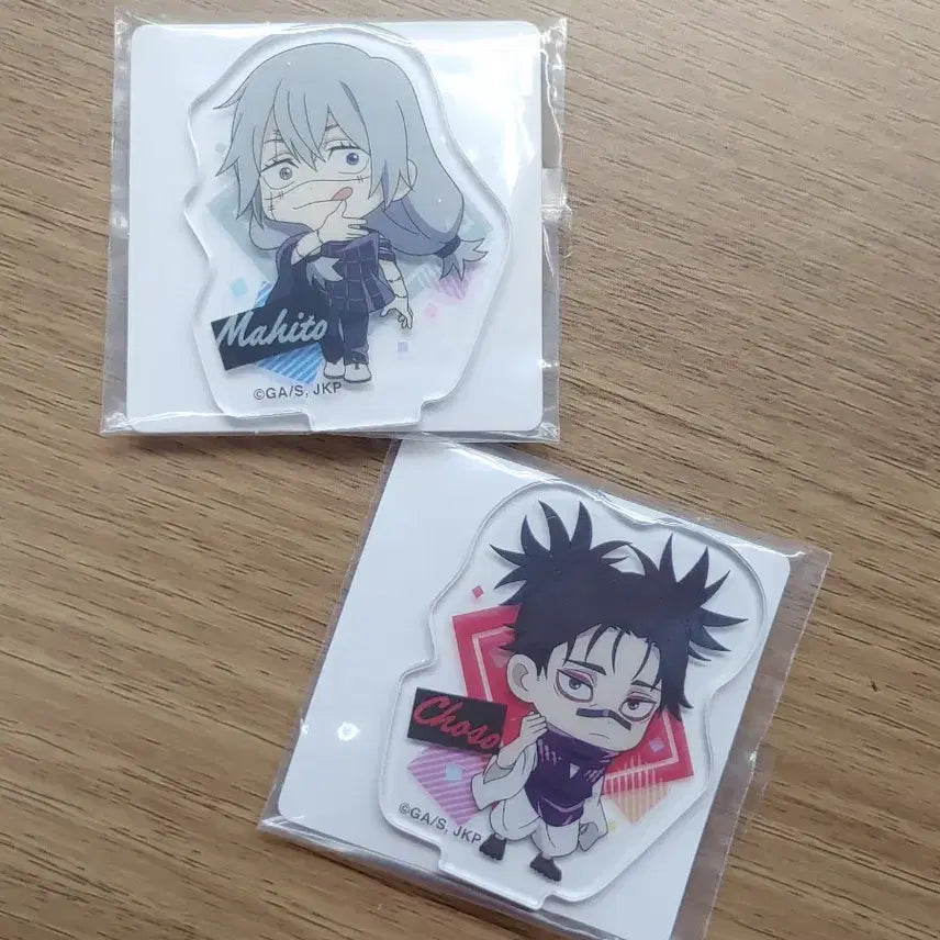 [BUNJANG] Jujutsu Kaisen Choso and Mahito Acrylic Stand Bundle / 일괄) 주술회전 쵸소우 마히토 미니 아크릴 스탠드