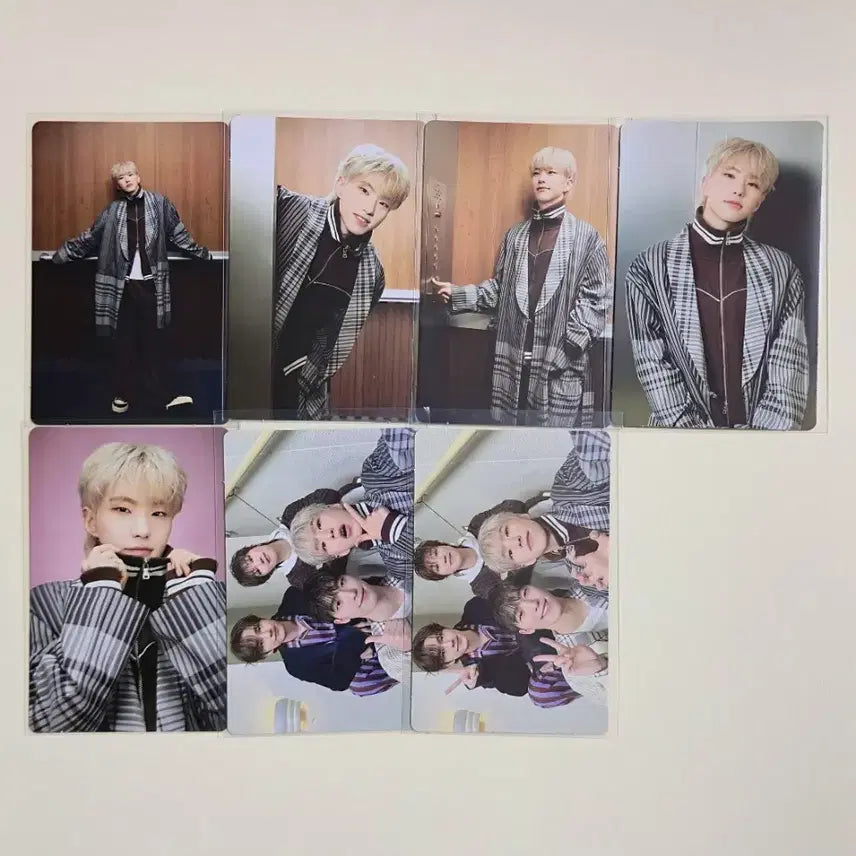 [BUNJANG] Seventeen Hoshi 2024 Carat Land Unit Photocard Set / 7장] 세븐틴 호시 24 캐랜 캐럿랜드 트레카 유닛 포카 퍼포팀 세트