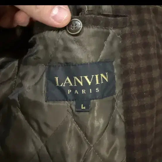 [BUNJANG] LAVIN PARIS Herringbone Bomber Jacket / LAVIN PARIS 빈티지 울 해링본 봄바 자켓