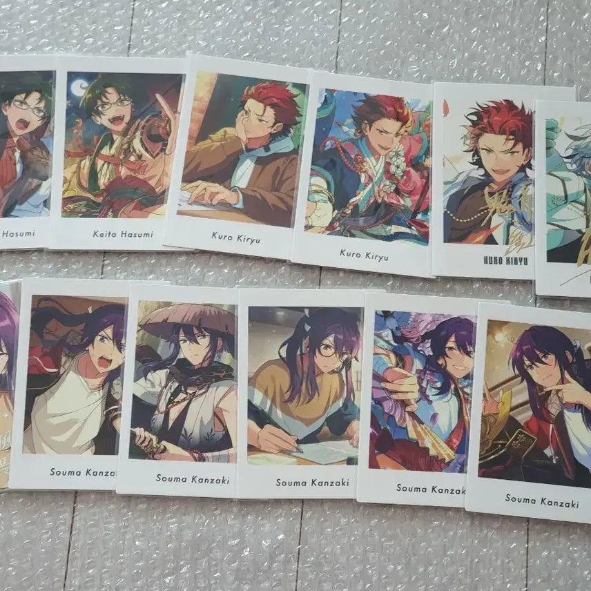 [BUNJANG] Ensemble Stars Akatsuki Pasha Photocard Bundle Set / 앙스타 홍월 파샷츠 파샤 포토카드 일괄