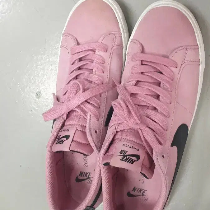 [BUNJANG] Nike SB Blazer Low Pink Suede Men&