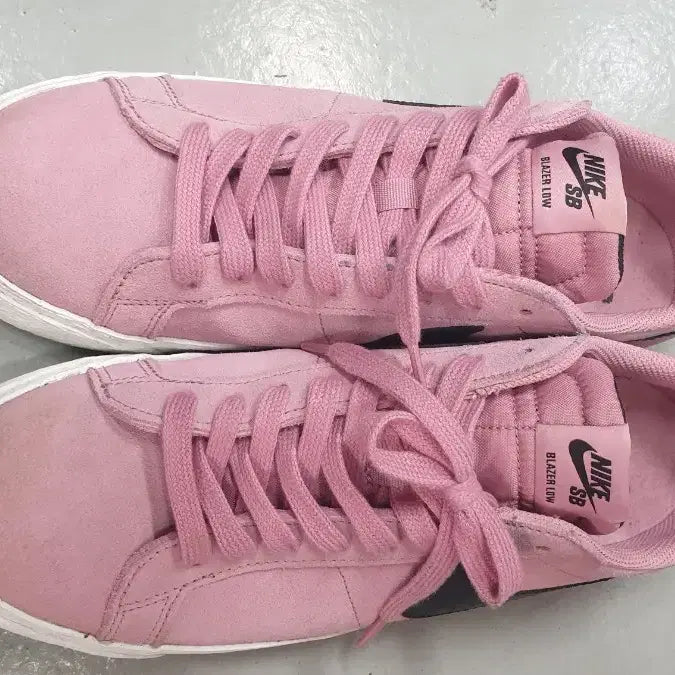 [BUNJANG] Nike SB Blazer Low Pink Suede Men&