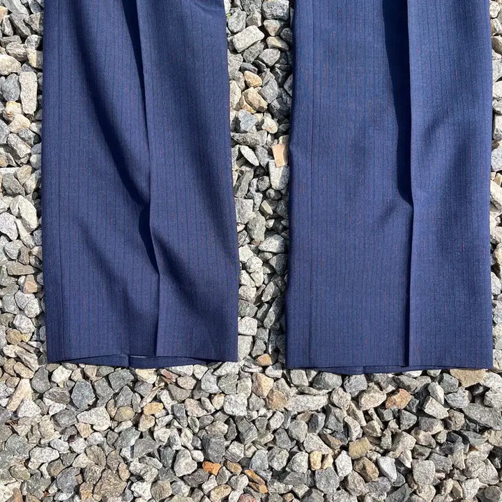 [BUNJANG] Miyuki Keori Pin-Stripe Pants / miyukikeori 빈티지 핀스트라이프 팬츠 (실측확인)