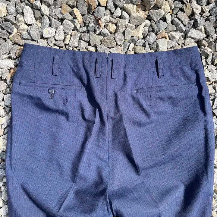 [BUNJANG] Miyuki Keori Pin-Stripe Pants / miyukikeori 빈티지 핀스트라이프 팬츠 (실측확인)