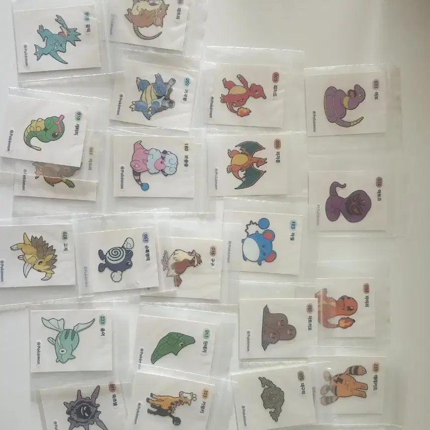 [SOLD OUT] 포켓몬 띠부씰 일괄