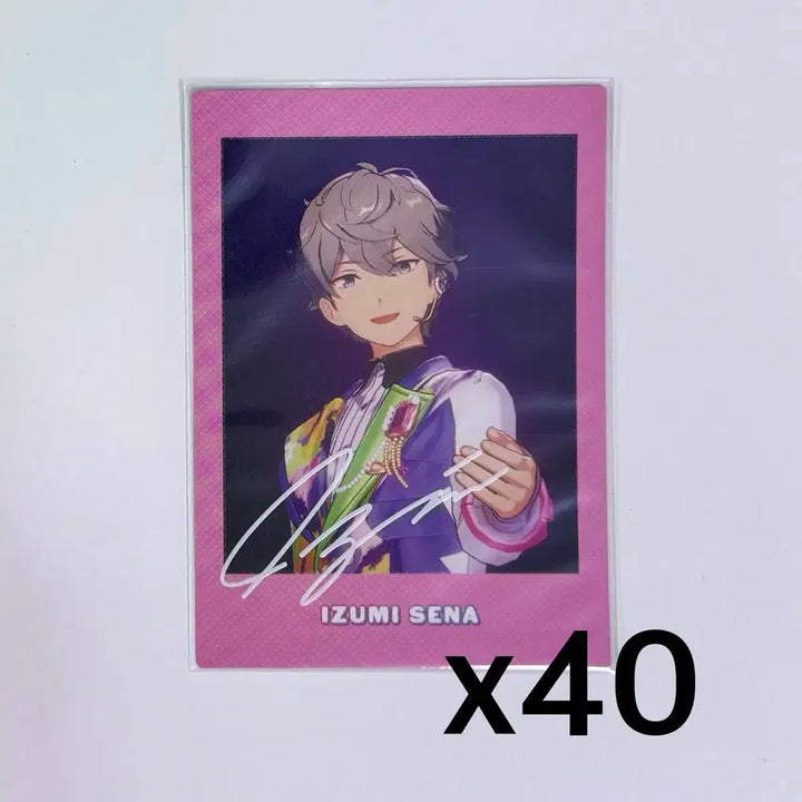 [BUNJANG] Ensemble Stars Sena Izumi 8th Anniversary Pashacard 40-Card Bundle Set / 앙스타 세나 이즈미 8주년 파샷츠 파샤 40장