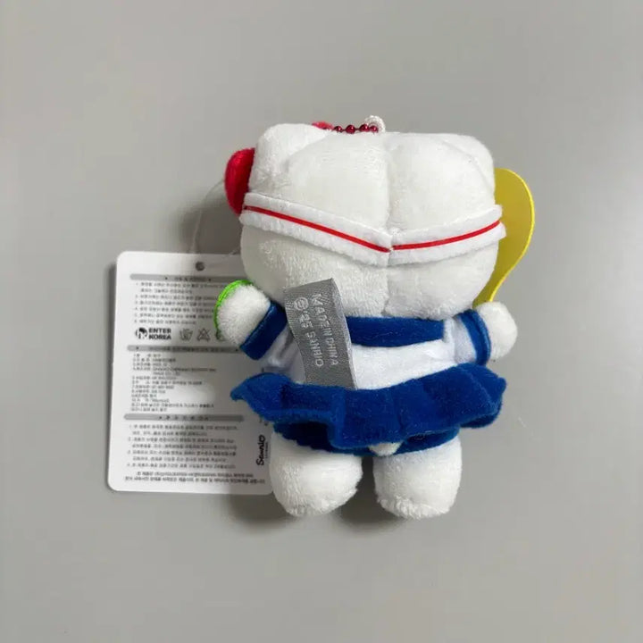 [BUNJANG] Sanrio Hello Kitty Tennis 8cm Doll Bag Charm Keychain / 정품 산리오 헬로키티 테니스 8cm 인형가방걸이 키링