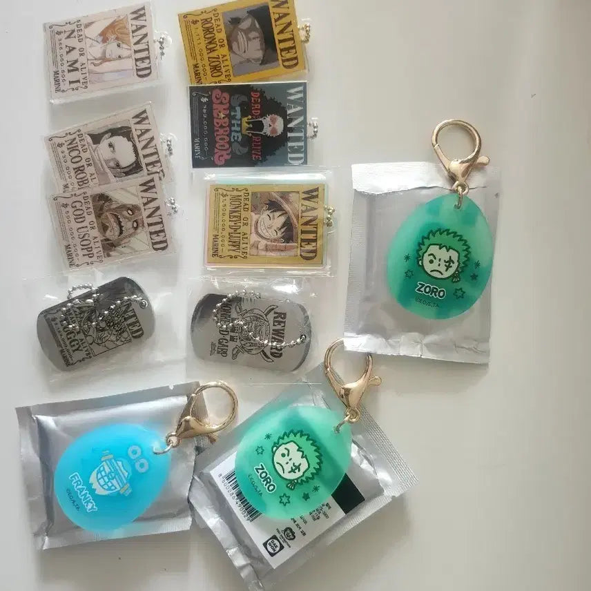 [BUNJANG] One Piece Keychain Bundle Set / 원피스 키링 일괄