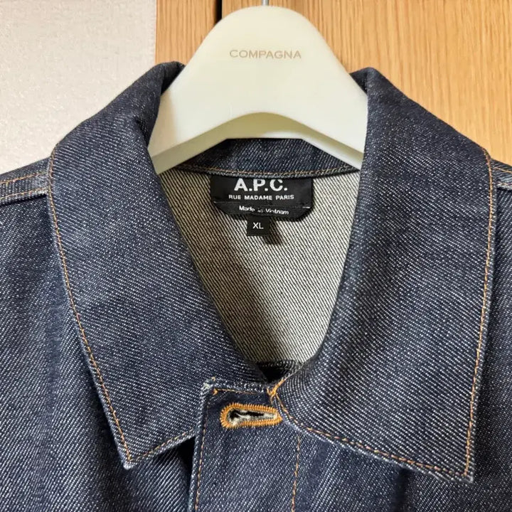 [BUNJANG] APC Veste Jean Work Jacket / APC Veste 진 워크자켓 (청자켓)
