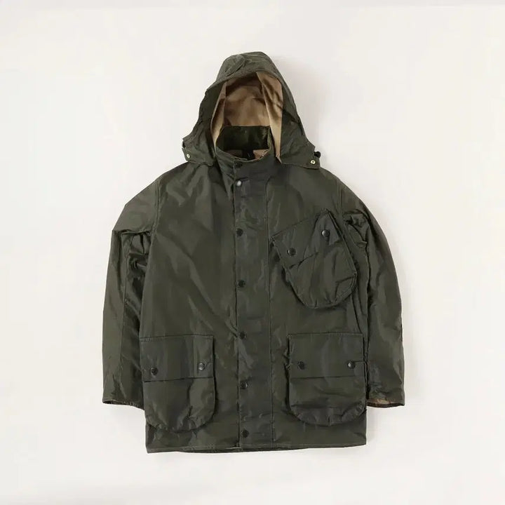 [BUNJANG] Barbour Margaret Howell A7 Wax Jacket Olive / 바버 마가렛호웰 A7 왁스자켓 M사이즈 Olive