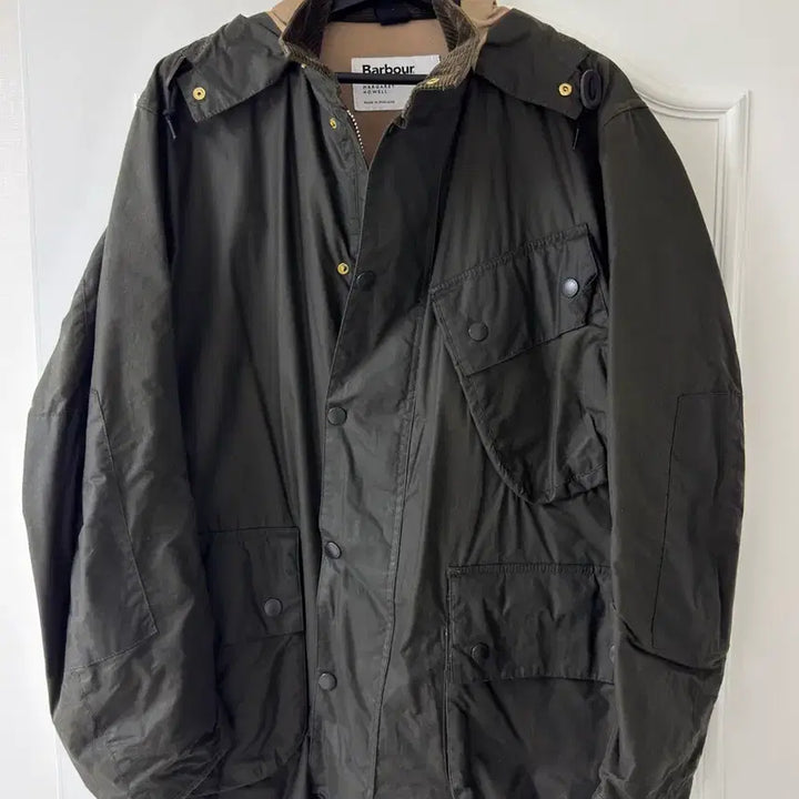 [BUNJANG] Barbour Margaret Howell A7 Wax Jacket Olive / 바버 마가렛호웰 A7 왁스자켓 M사이즈 Olive